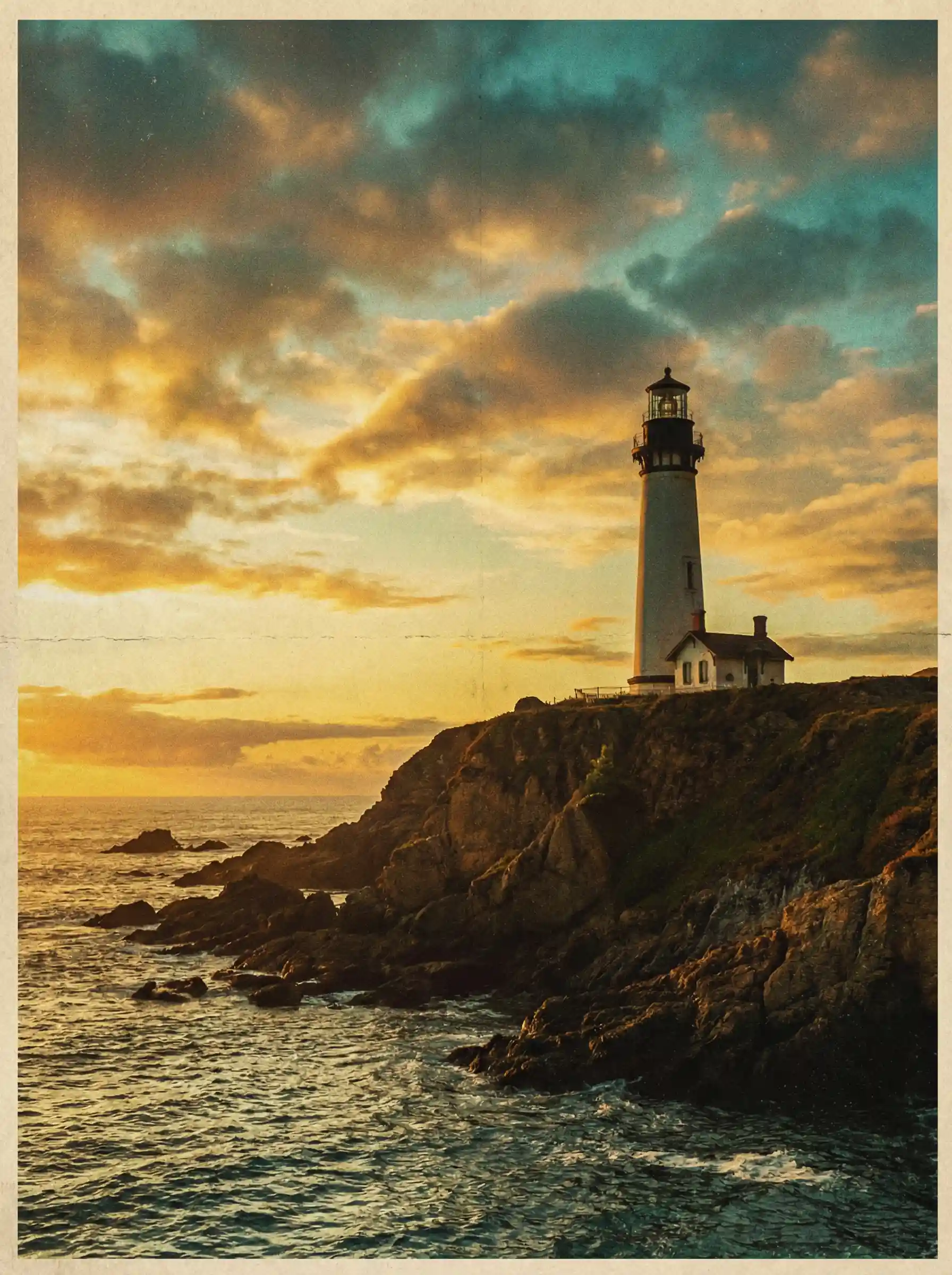 获奖短片《灯塔》海报 - 麻豆传媒