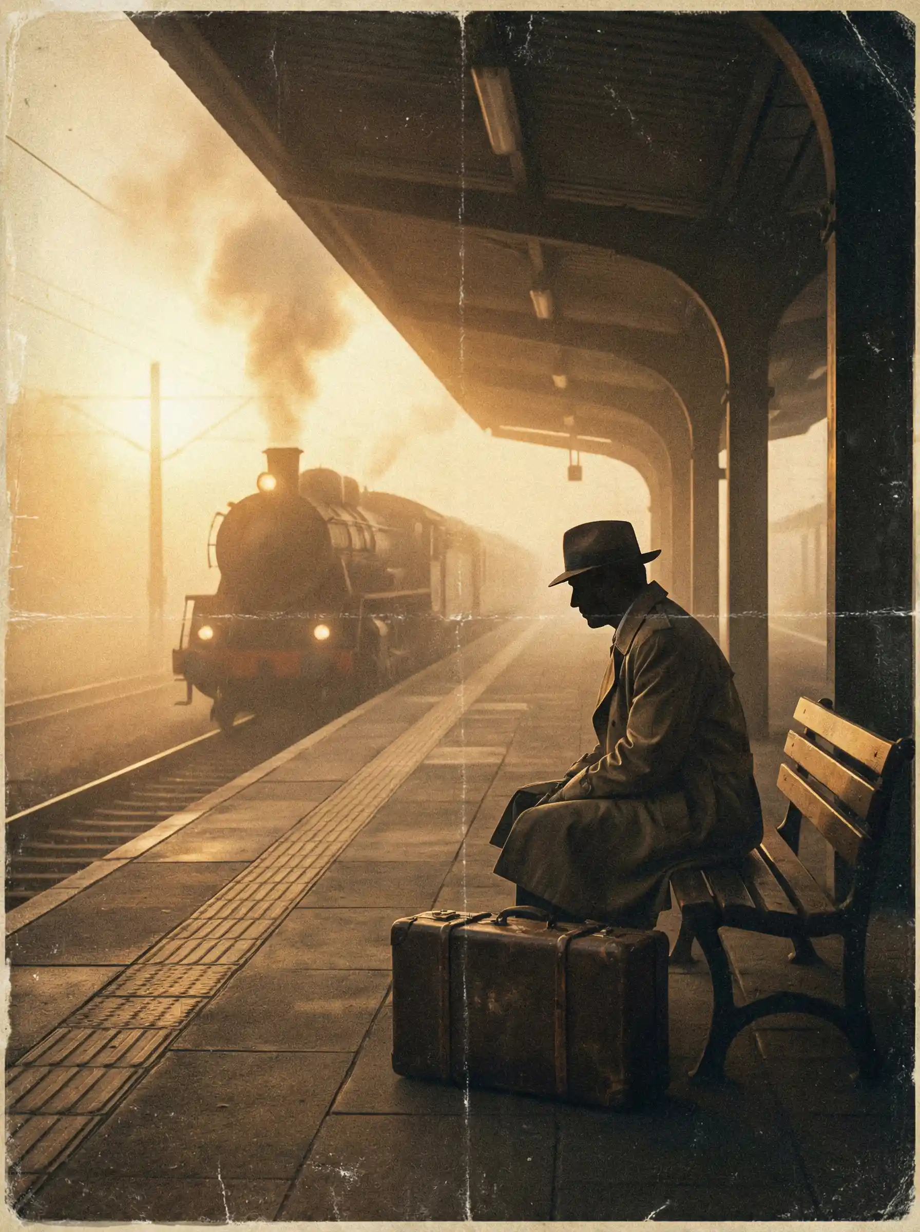 获奖短片《末班车》海报 - 麻豆传媒